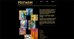 Desktop Screenshot of pdx-wam.com